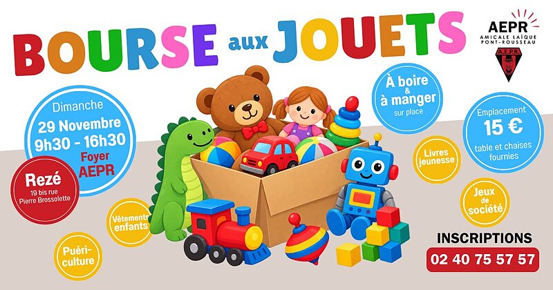 Bourse aux jouets